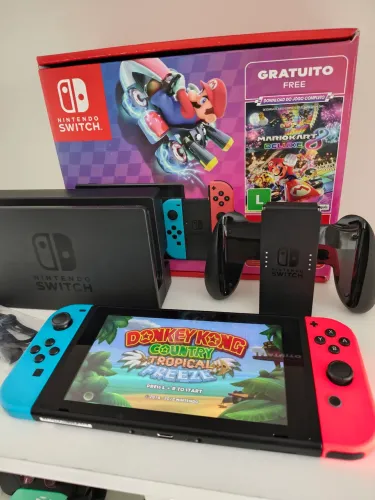 Nintendo switch desbloqueado com GARANTIA