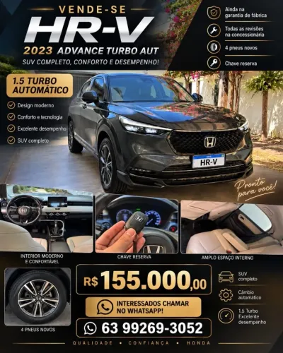 Honda HR-V Advance 1.5 TB 16V 5P Aut. 2023
