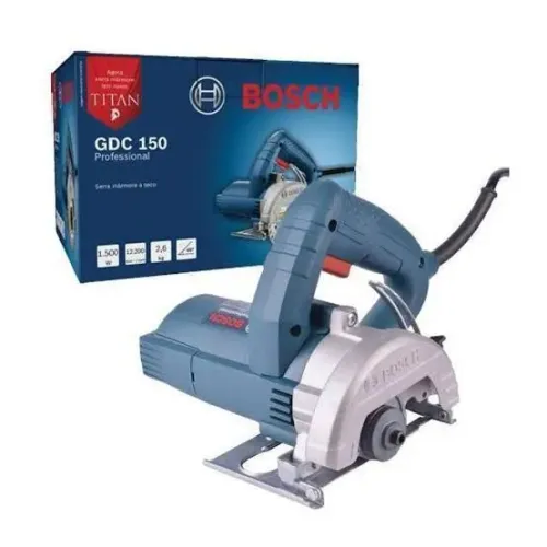 Serra mármore gdc 150 titan Bosch 1500w lacrada