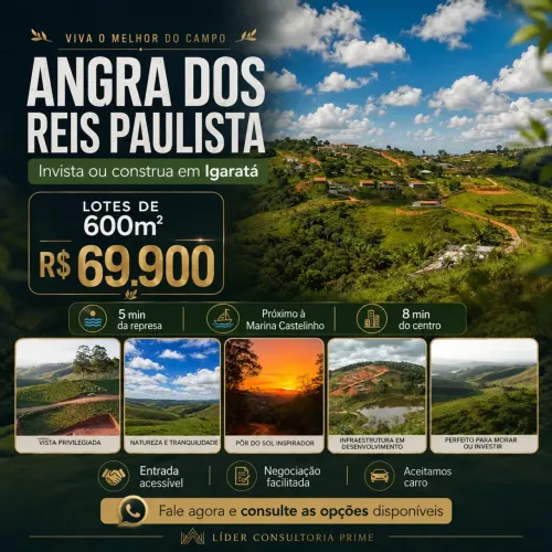 TERRENOS EM IGARATÁ SP