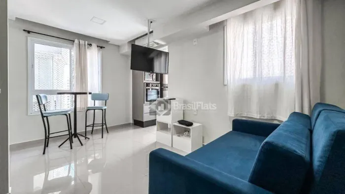 Apartamento com 1 dormitório para alugar, 41 m² por R$ 5.950,02/mês - Vila Mariana - São P