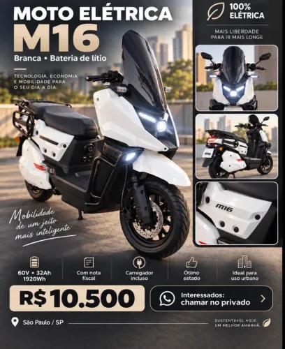 Moto elétrica 1000w Modelo M16