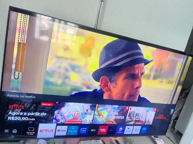 Smart TV Samsung 65 polegadas 4K Crystal UHD