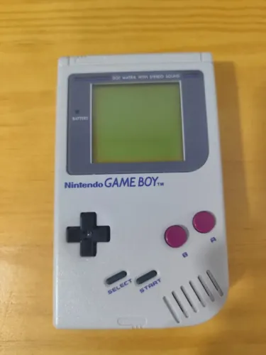 gameboy nintendo dmg-01 cinza nintendo