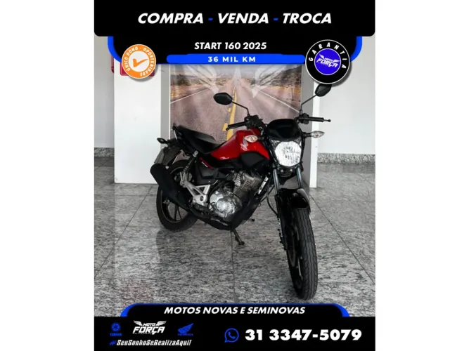 Honda Cg 160 start 2025