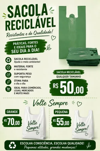 Vendo sacolas todas 4 kilos 