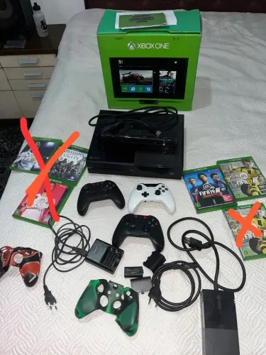 Xbox one com Kinect novo
