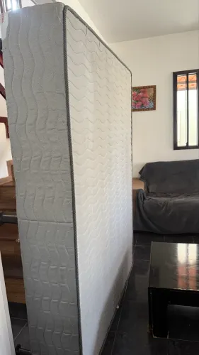 Cama casal base + colchão Reconflex