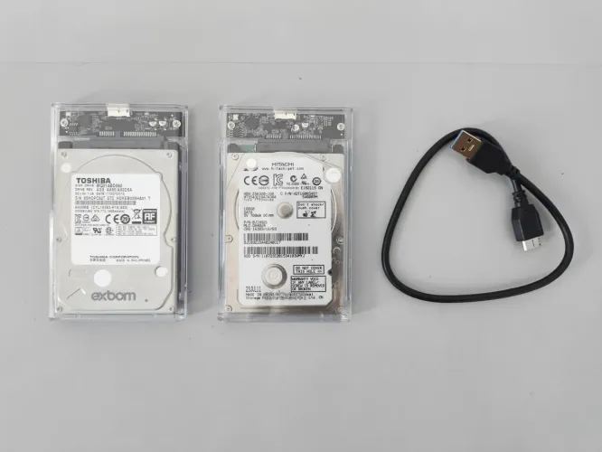 HD Externo 500Gb e 160Gb