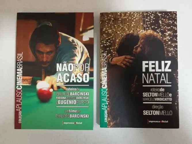 Feliz Natal + Não por Acaso Coleção Aplauso Roteiro Selton Mello Philippe Barcinski