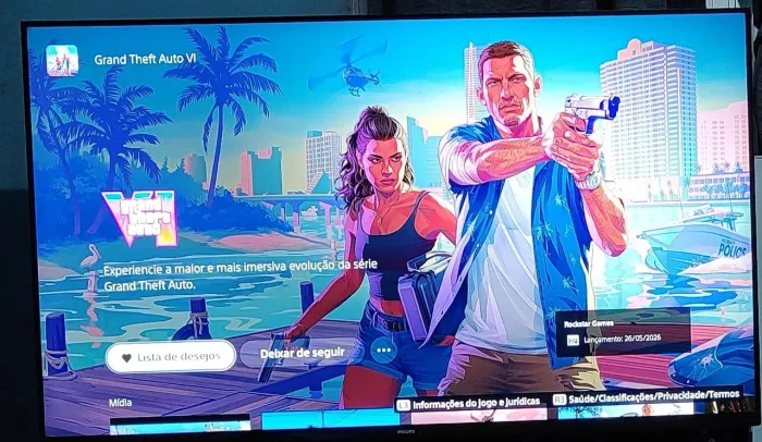 Smart tv 4k Philips 50 polegadas