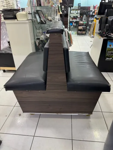 Sofá duplo para recepção