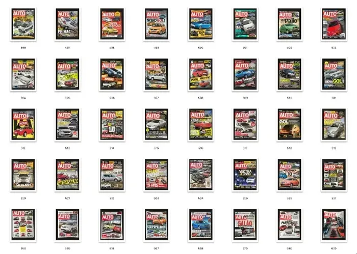 Revista Auto Esporte Diversas edições 