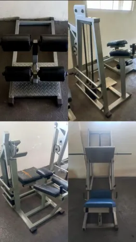 Lote de Aparelhos de Musculação de membros inferiores