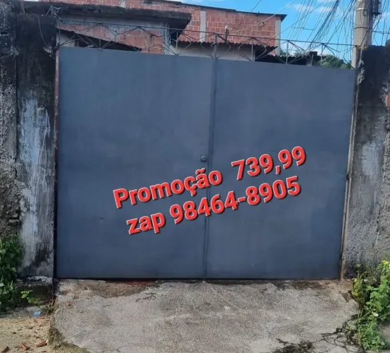 Portão Garagem Completo