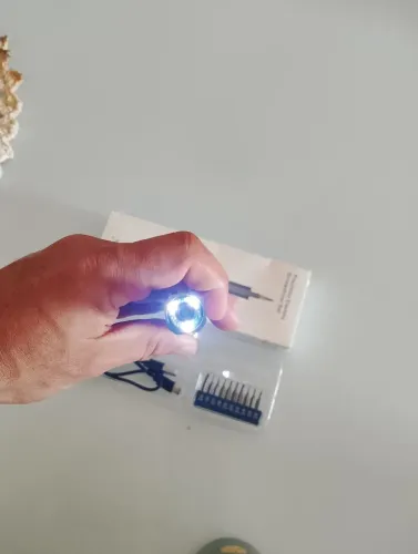 mini furadeira elétrica, chave caneta