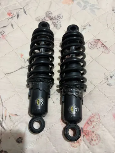 Amortecedores rebaixados b12 garage obra meteor 350cc