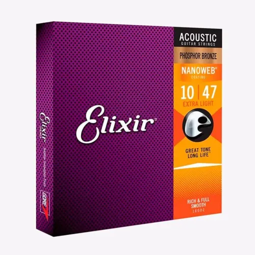 Cordas para Violão Aço Elixir .010