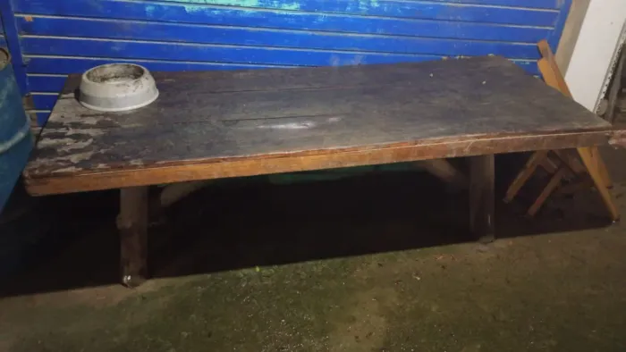Mesa de churrasco