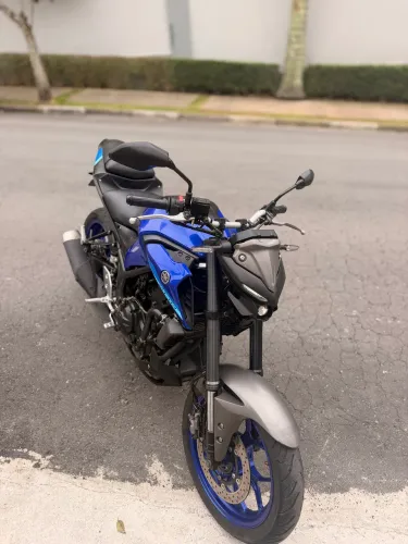 MOTO YAMAHA MT 03 ANO 2021 ABS AZUL