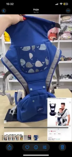 Vendo canguru para bebê 