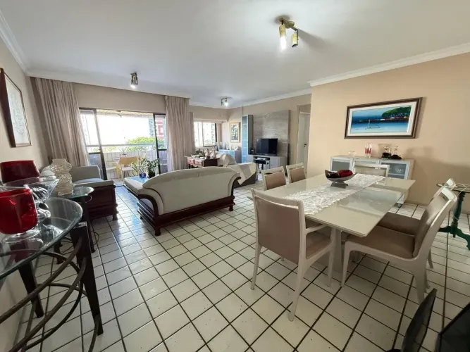 Boa Viagem, 2 Qts+Dependencia, Suite, Varanda, 135m², Nascente, Ventilado, Armários, Lazer