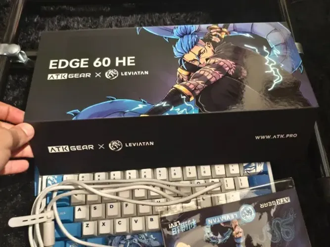 Teclado Magnetico ATK Gear Edge 60 HE Leviatan Ultimate