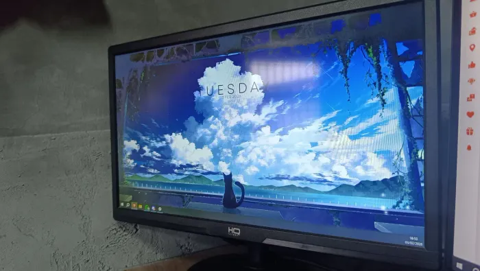 Monitor Gamer HQ 19.5 polegadas, Full HD, HDMI, VGA