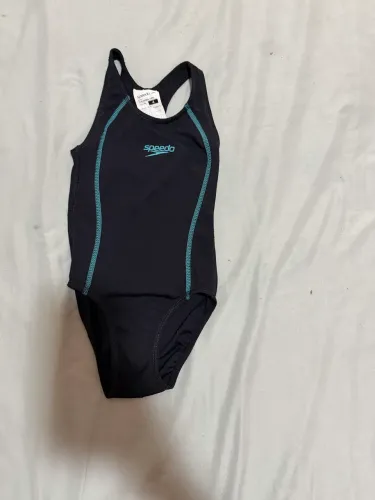 Maiô Infantil Natação Speedo - Tamanho 4 - Preto