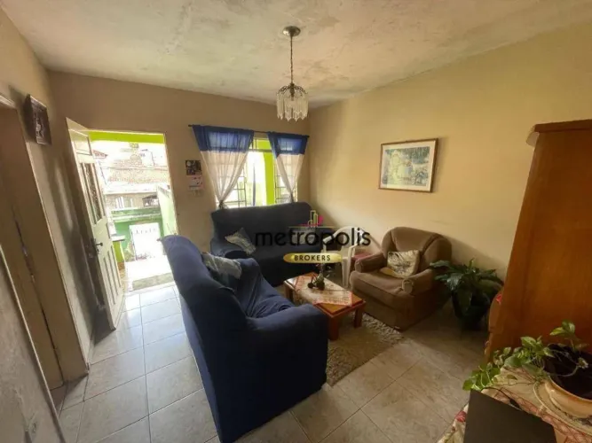 Casa com 4 dormitórios à venda, 230 m² por R$ 470.000,00 - Vila Linda - Santo André/SP