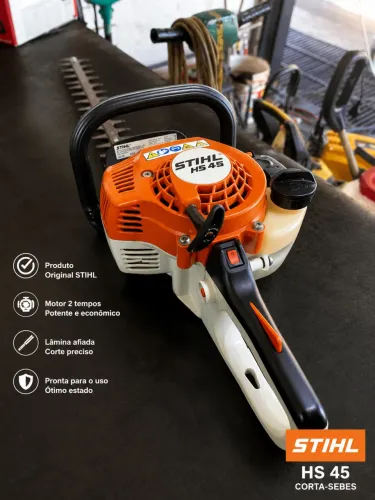 Podador de cerca viva stihl hs 45 