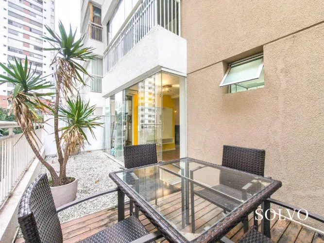 Apartamento Garden com 1 dormitório para alugar, 50 m² por R$ 4.257/mês - Bela Vista - São