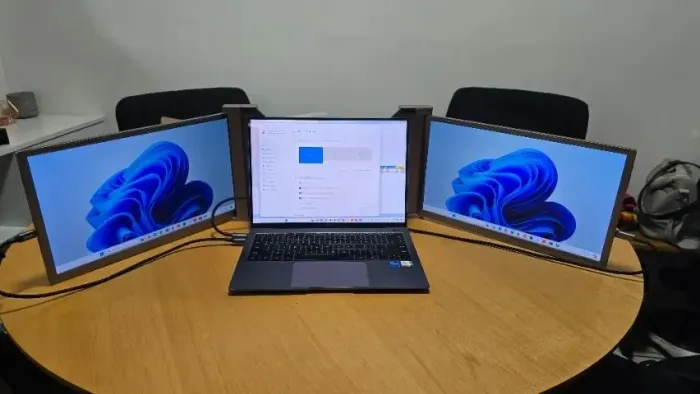 Monitor Portátil Triplo UPERFECT 15.6" Full HD IPS USB-C HDMI Notebook Gamer