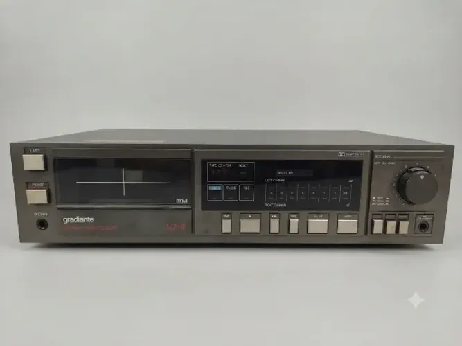 Tape Deck Gradiente Sd-2 (vídeo Do Equipamento Funcionando)