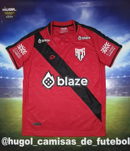 Camisa do Atlético Goianiense 2025 Dragão #14 de jogo Tamanho M
