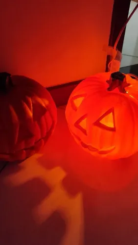 Abajours cabeceira halloween