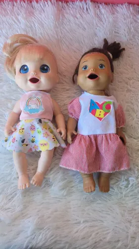 2 bonecas baby alive 