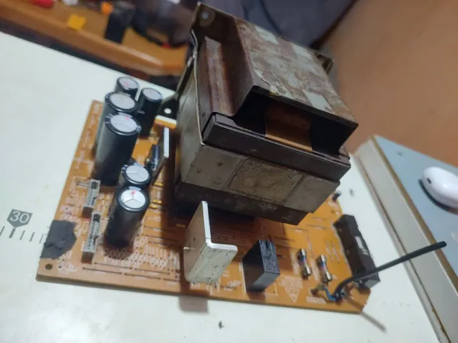 Placa Fonte E Transformador Original Aiwa - Código 8A-NF3-620-21