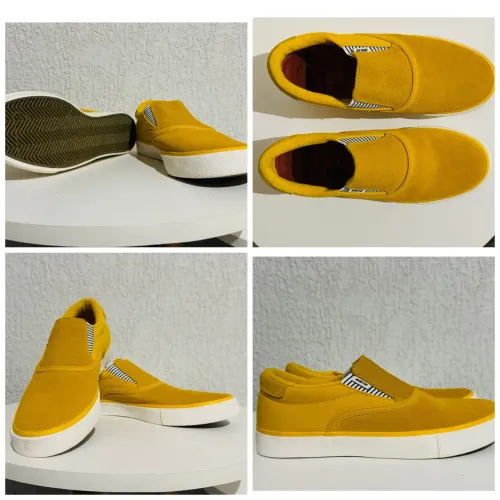 Tênis Masculino Nike SB Zoom Verona Slip X Elissa - Dark/Sulfur