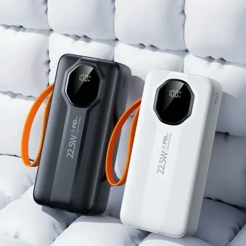 Power Bank 30000mAh 22,5W - Carregamento Rápido Portátil