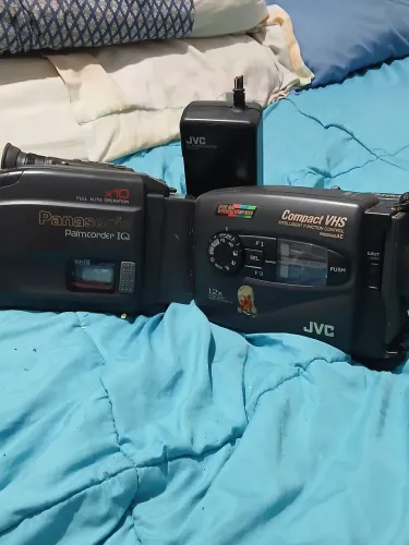 Lote das filmadoras jvc X Panasonic barato d++