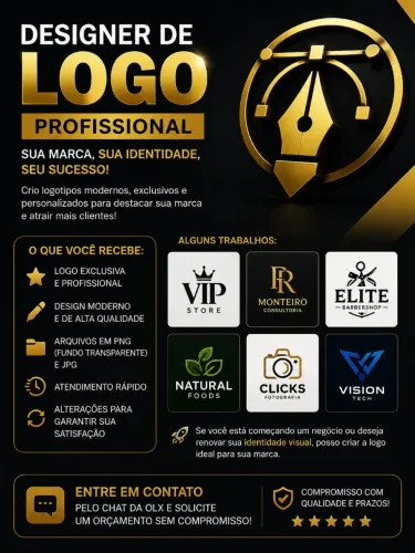 Designer de Logotipos Profissionais | Sua Marca com Identidade