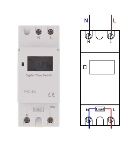 Timer Temporizador Digital Lcd Programável 110/220v 16a