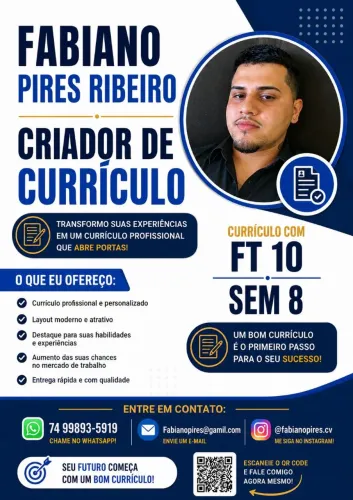 Editor de currículos