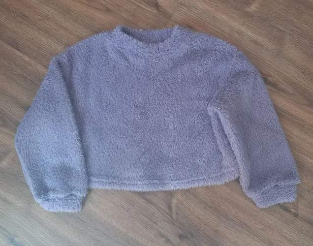 Blusa shein infantil lilás tam. 7