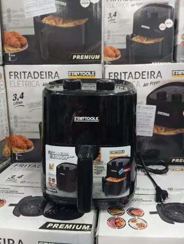 Fritadeira elétrica Air fryer 3,4 litros