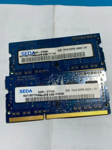 Memória Notebook DDR3 2x2GB ( 4GB )