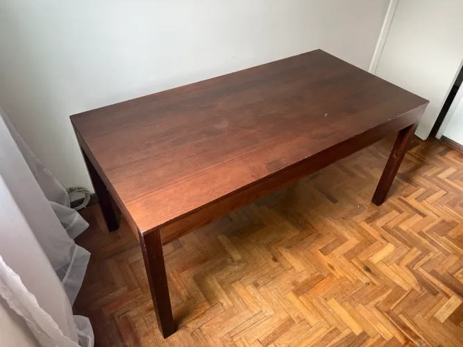 Mesa de Madeira Retangular Grande