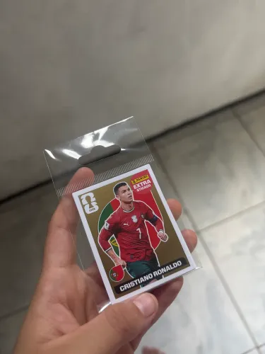 vende-se  cartinha do cristiano Ronaldo