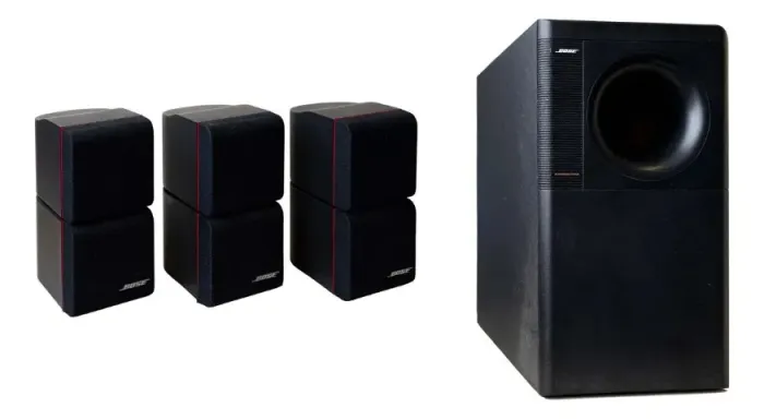 Sistema De Som Bose Acoustimass 7 Em Bom Estado